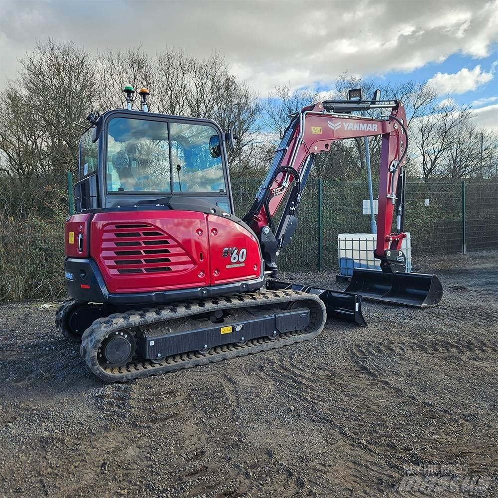 Yanmar SV 60 Pásové rýpadlá