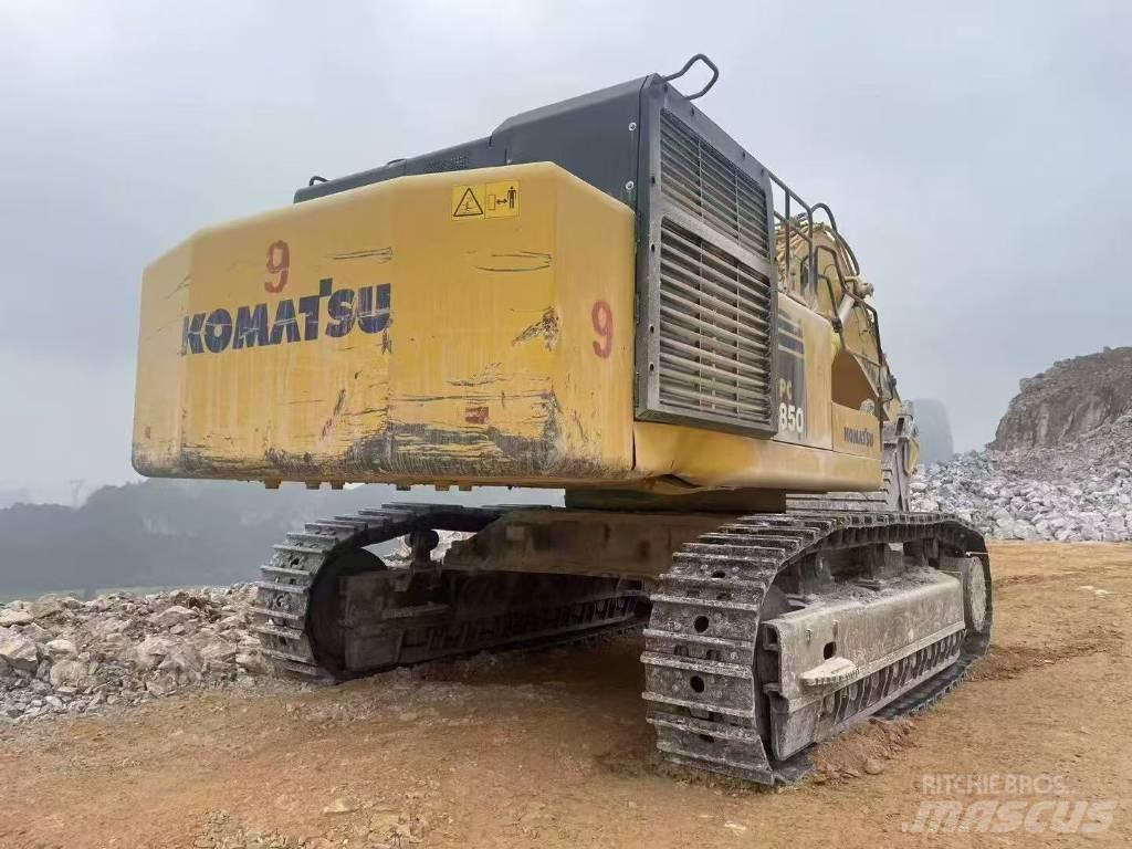Komatsu pc850 Pásové rýpadlá
