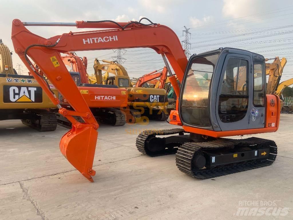 Hitachi EX 60 Mini rýpadlá < 7t