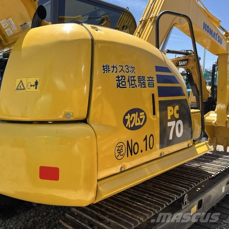 Komatsu PC 70 Pásové rýpadlá