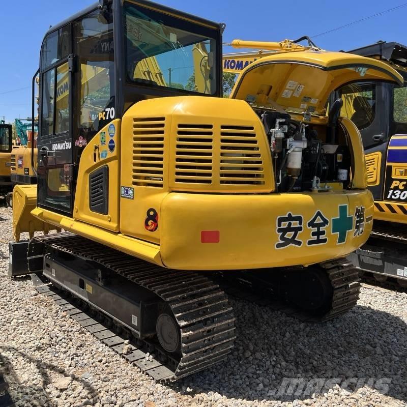 Komatsu PC 70 Pásové rýpadlá