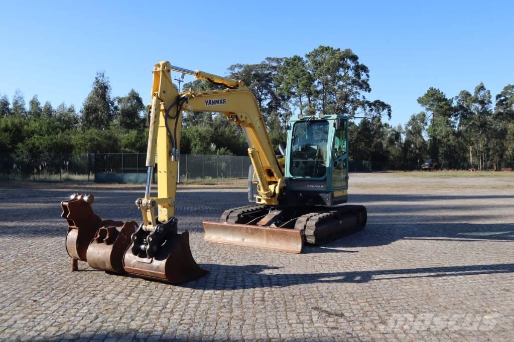 Yanmar Vio 80-1A Midi rýpadlá 7 t - 12 t
