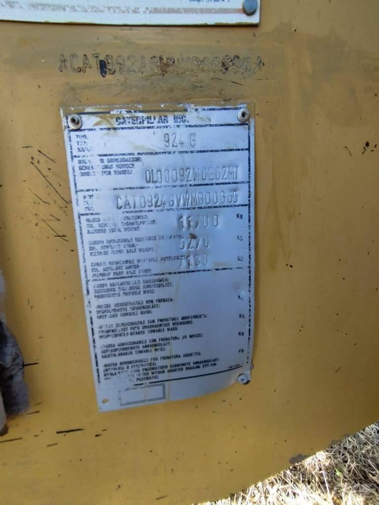 CAT 924 G Kolesové nakladače