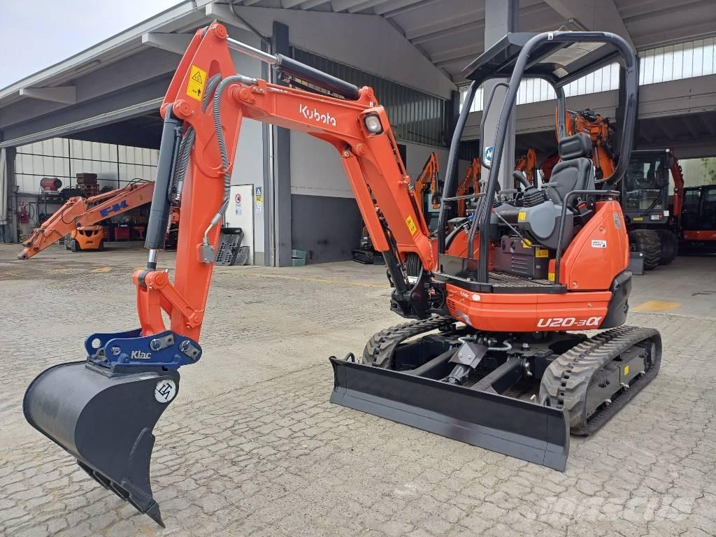 Kubota U 20-3 Mini rýpadlá < 7t