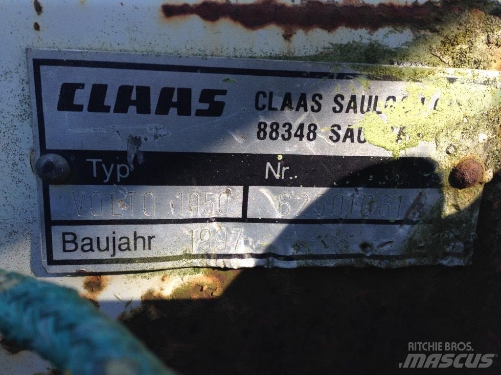 CLAAS Volto 1050 Obracače a zhrabovače sena