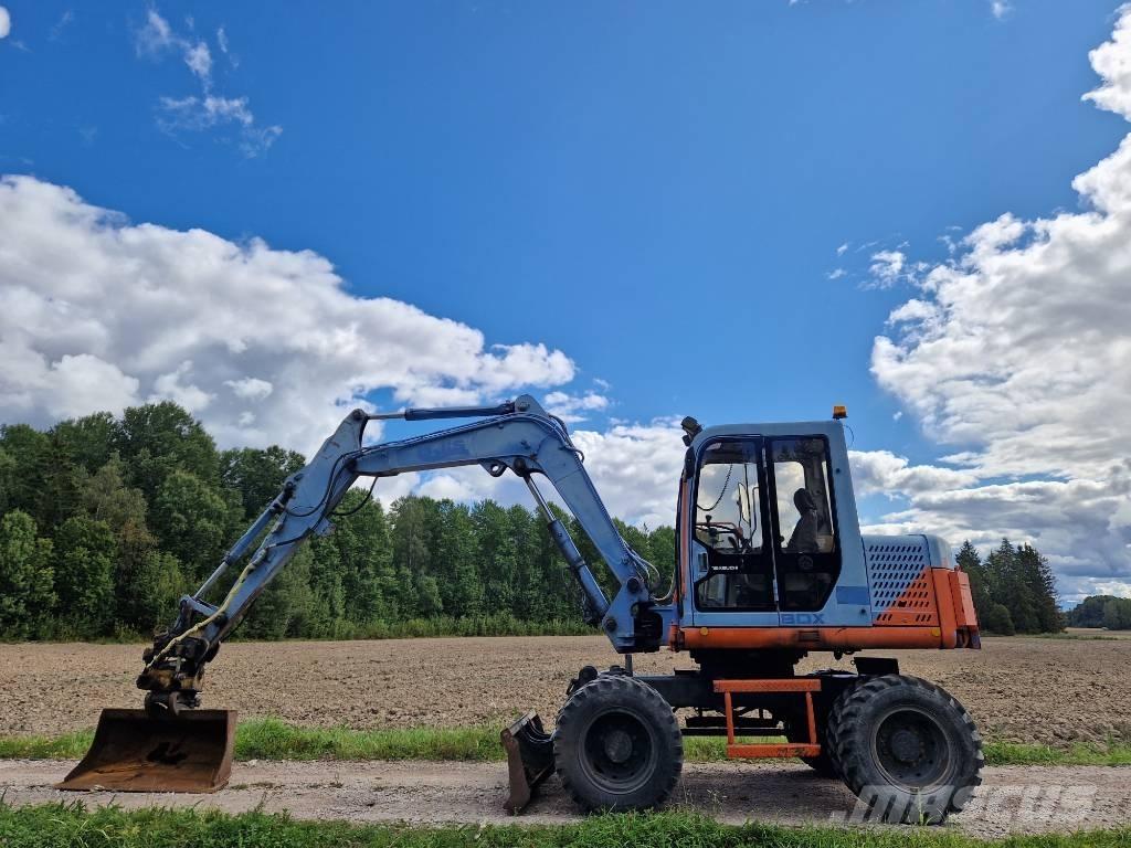 Takeuchi TB070w Kolesové rýpadlá
