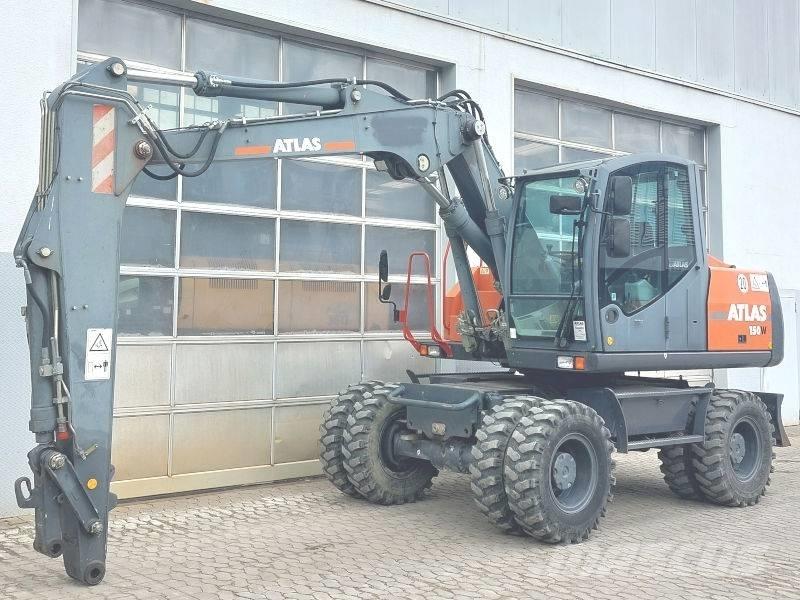 Atlas 150 W Kolesové rýpadlá