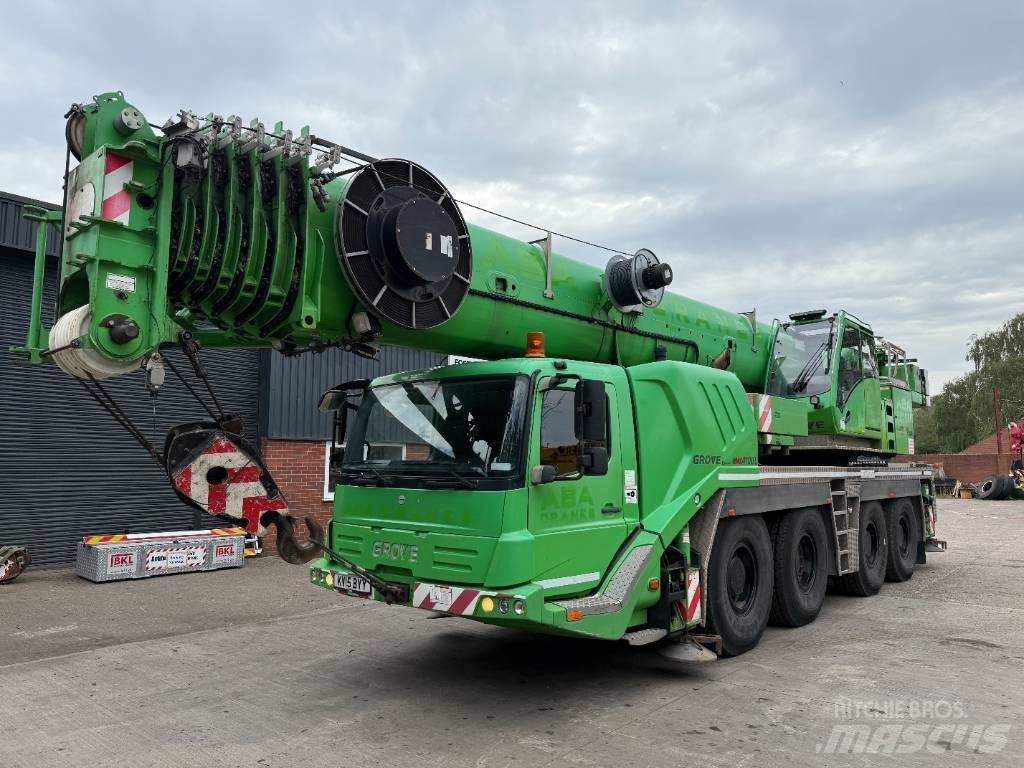 Grove GMK 4100L Univerzálne terénne žeriavy