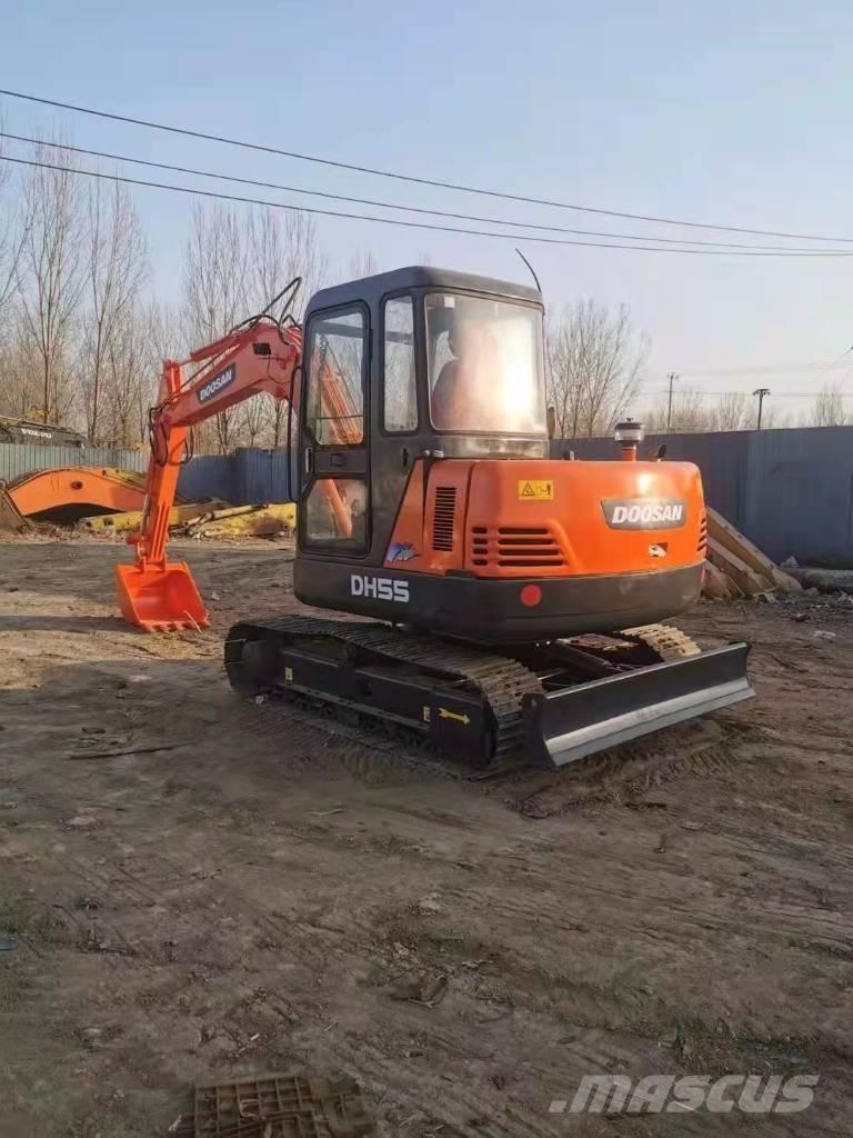 Doosan DH55 Mini rýpadlá < 7t