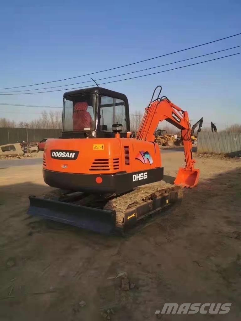 Doosan DH55 Mini rýpadlá < 7t