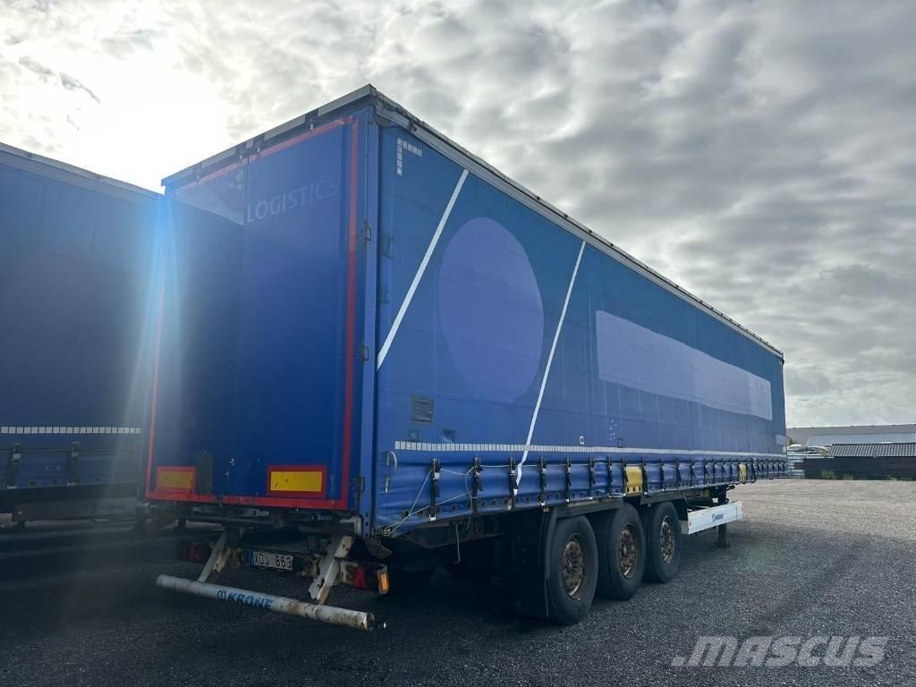 Krone SD serie 8354 Prívesy s bočnou zhrnovacou plachtou