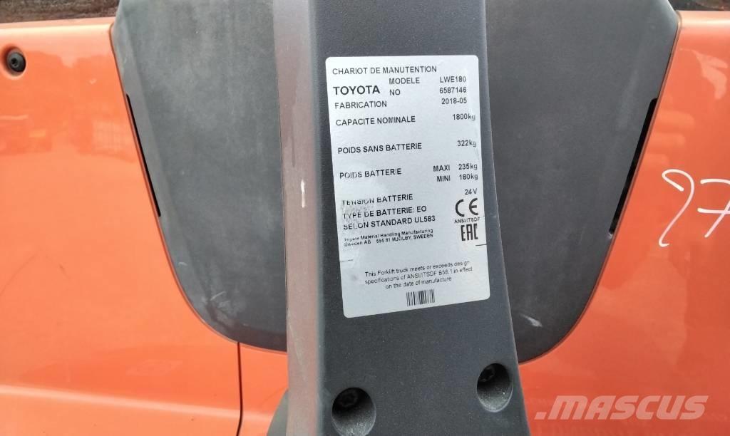 Toyota LWE 180 Nízkozdvižný vozík