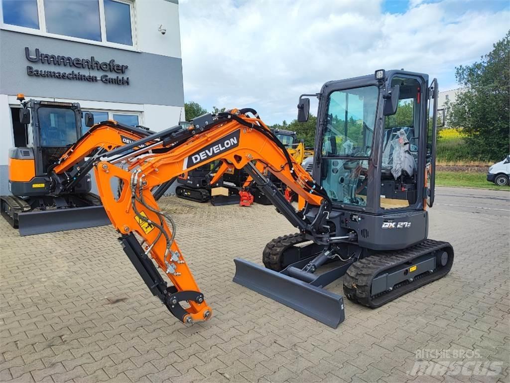 Develon DX27Z-7 Mini rýpadlá < 7t