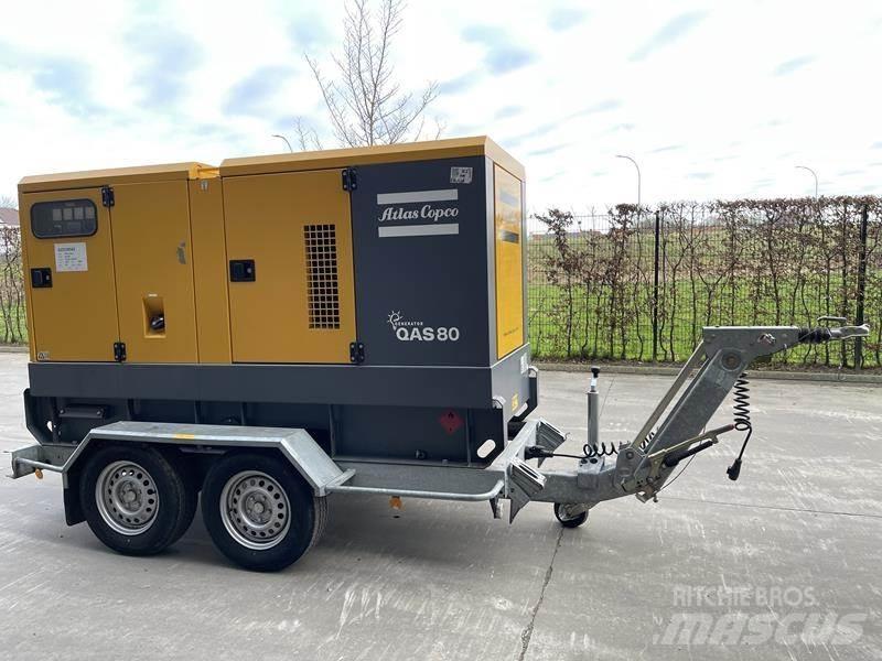 Atlas Copco QAS 80 Naftové generátory