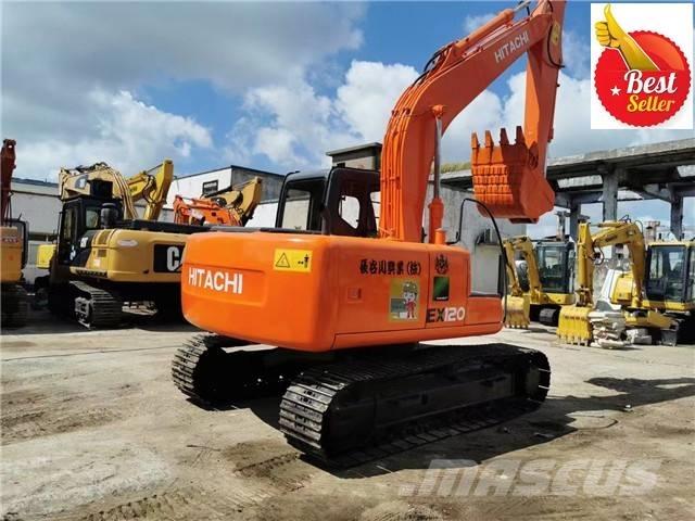 Hitachi EX 120 Pásové rýpadlá