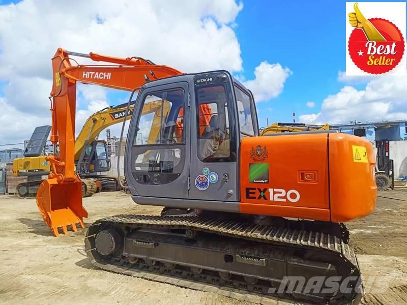 Hitachi EX 120 Pásové rýpadlá