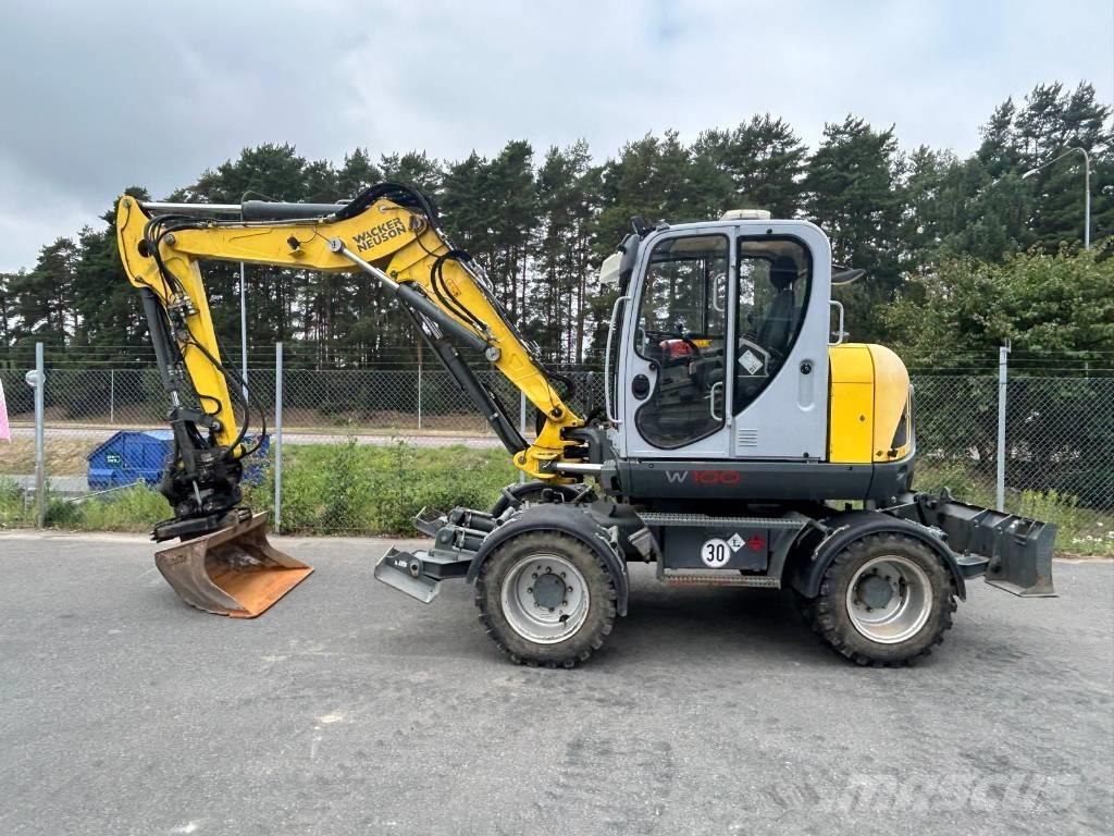 Wacker Neuson EW100 Kolesové rýpadlá