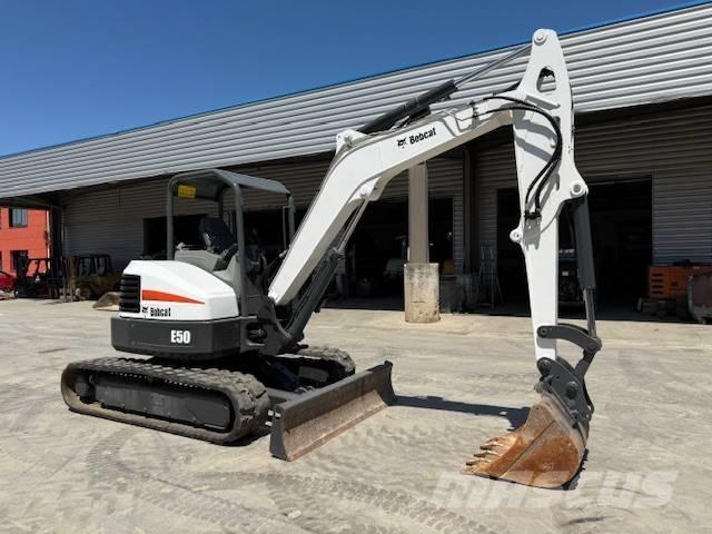 Bobcat E 50 Mini rýpadlá < 7t