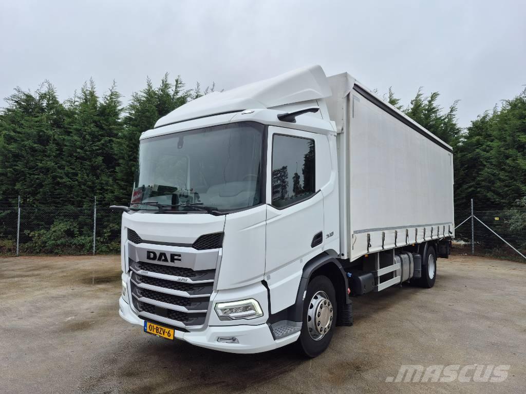 DAF XD 370 Nákladné vozidlá s bočnou zhrnovacou plachtou