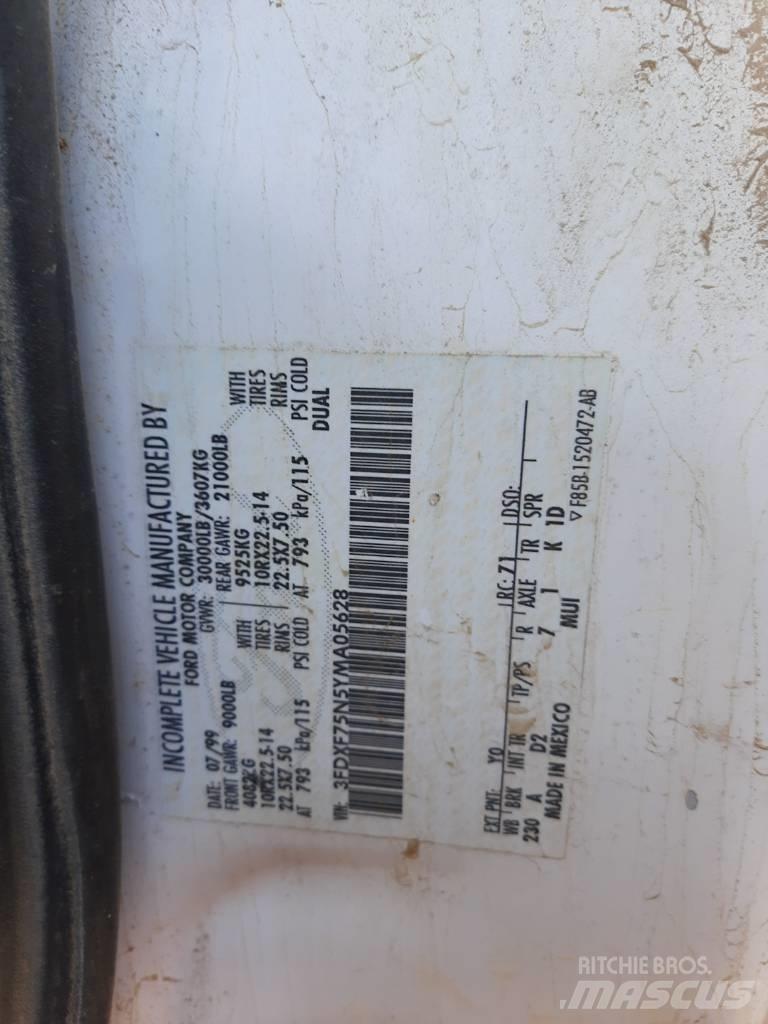 Ford F 750 Cisterny na vodu