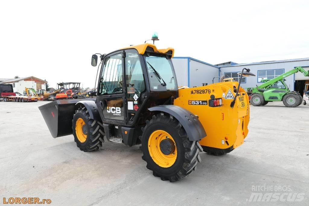 JCB 531-70 Čelné nakladače a rýpadlá