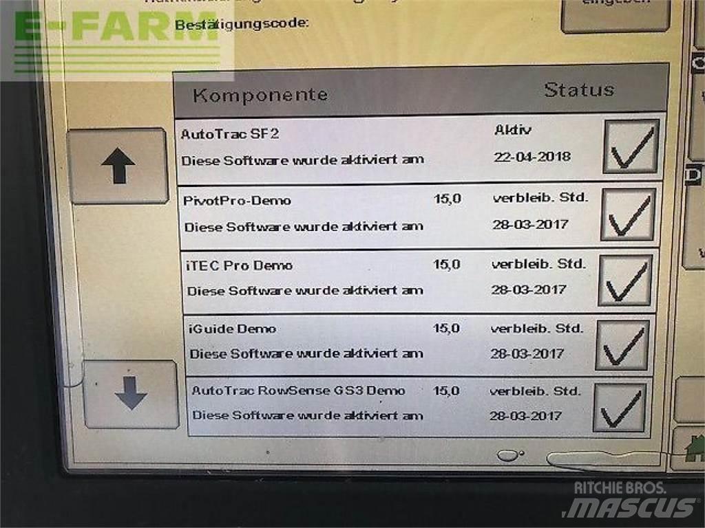 John Deere w660 Kombinované zberacie stroje