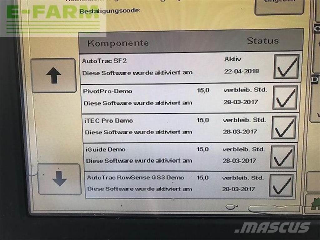 John Deere w660 Kombinované zberacie stroje