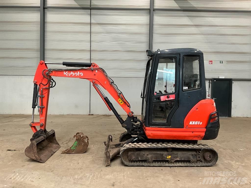 Kubota KX 61-3 Mini rýpadlá < 7t