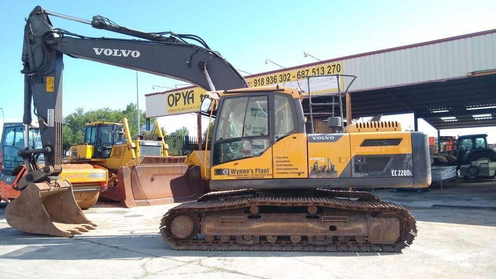 Volvo EC220DL Pásové rýpadlá