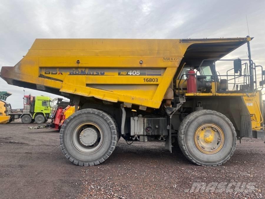 Komatsu HD405-7 Pevné dempry