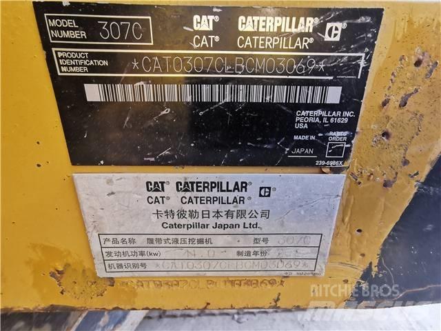 CAT 307C Pásové rýpadlá