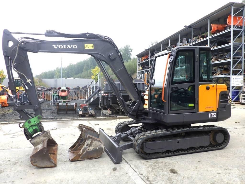 Volvo EC 55 C Mini rýpadlá < 7t