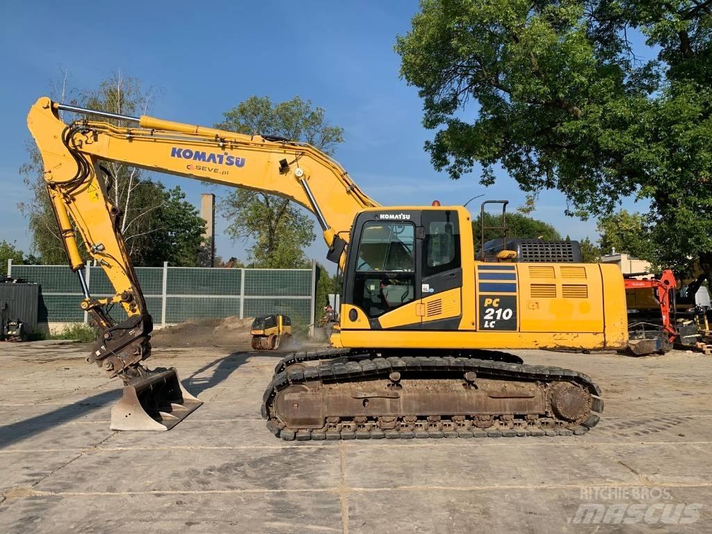 Komatsu PC210 LC-11 Pásové rýpadlá