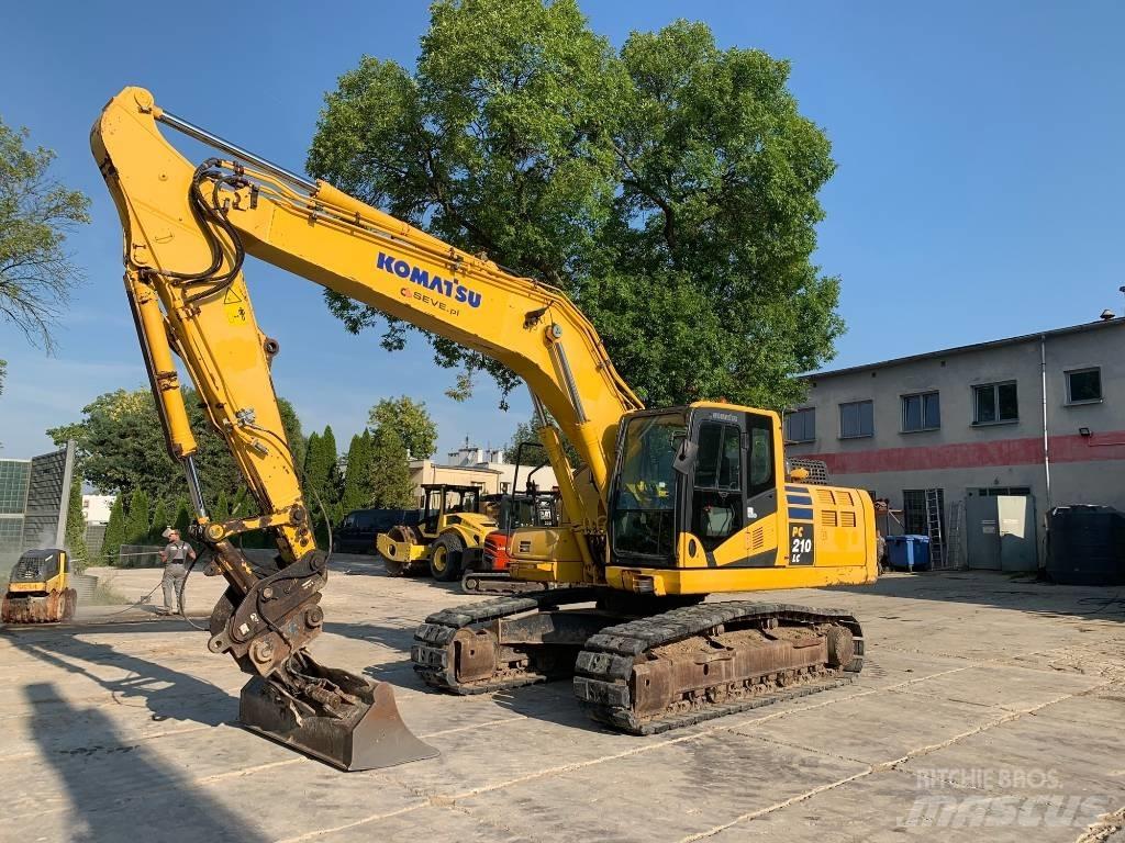 Komatsu PC210 LC-11 Pásové rýpadlá