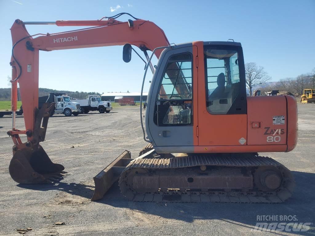 Hitachi ZX80 Pásové rýpadlá