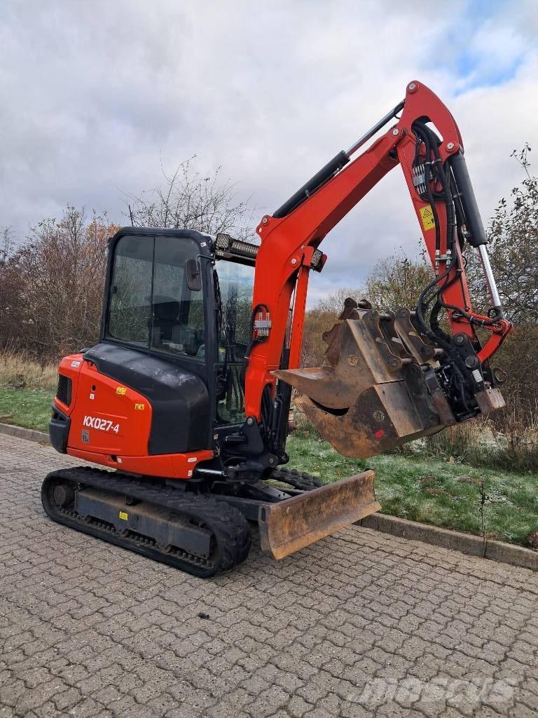 Kubota KX 027-4 Mini rýpadlá < 7t