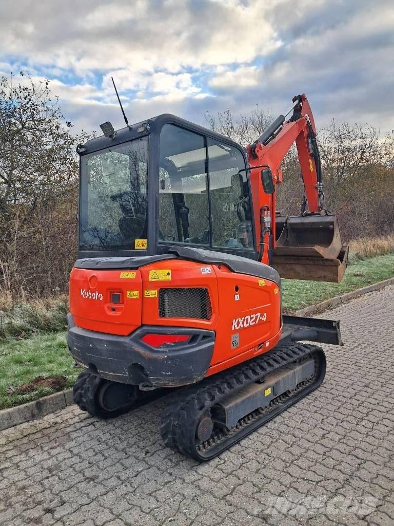 Kubota KX 027-4 Mini rýpadlá < 7t