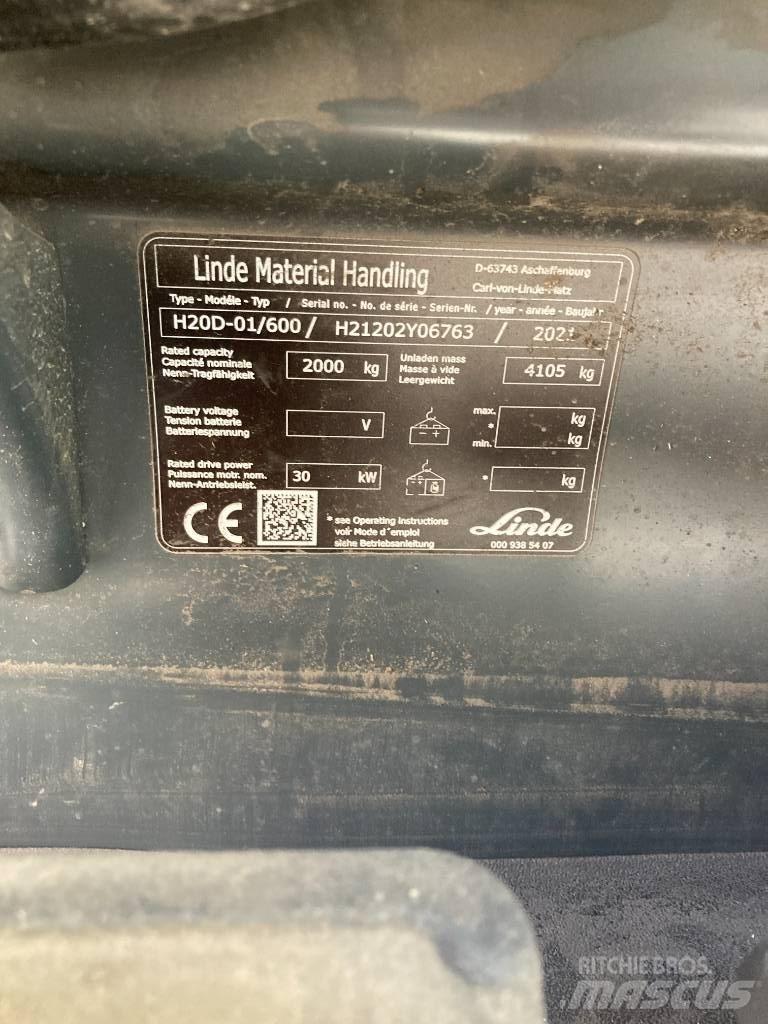 Linde H20/600D/1202 Dieselové vozíky
