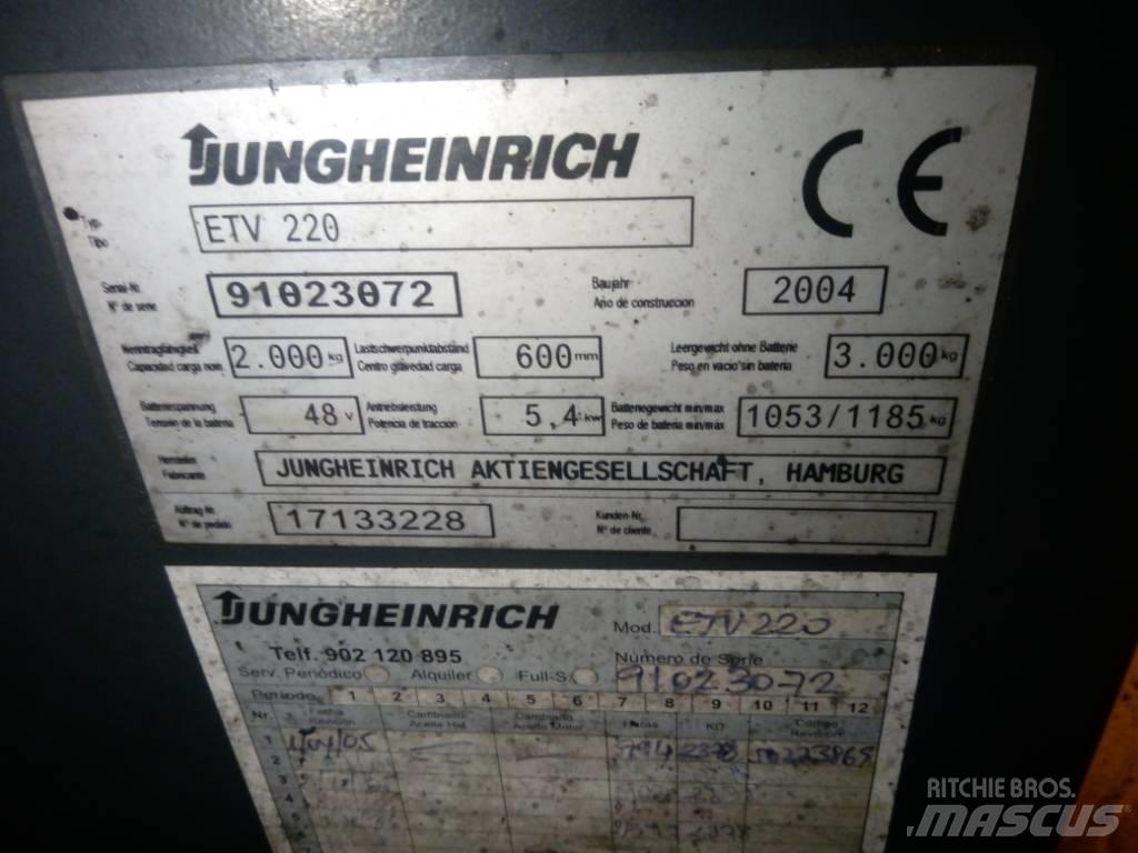 Jungheinrich ETV 220 Retraky