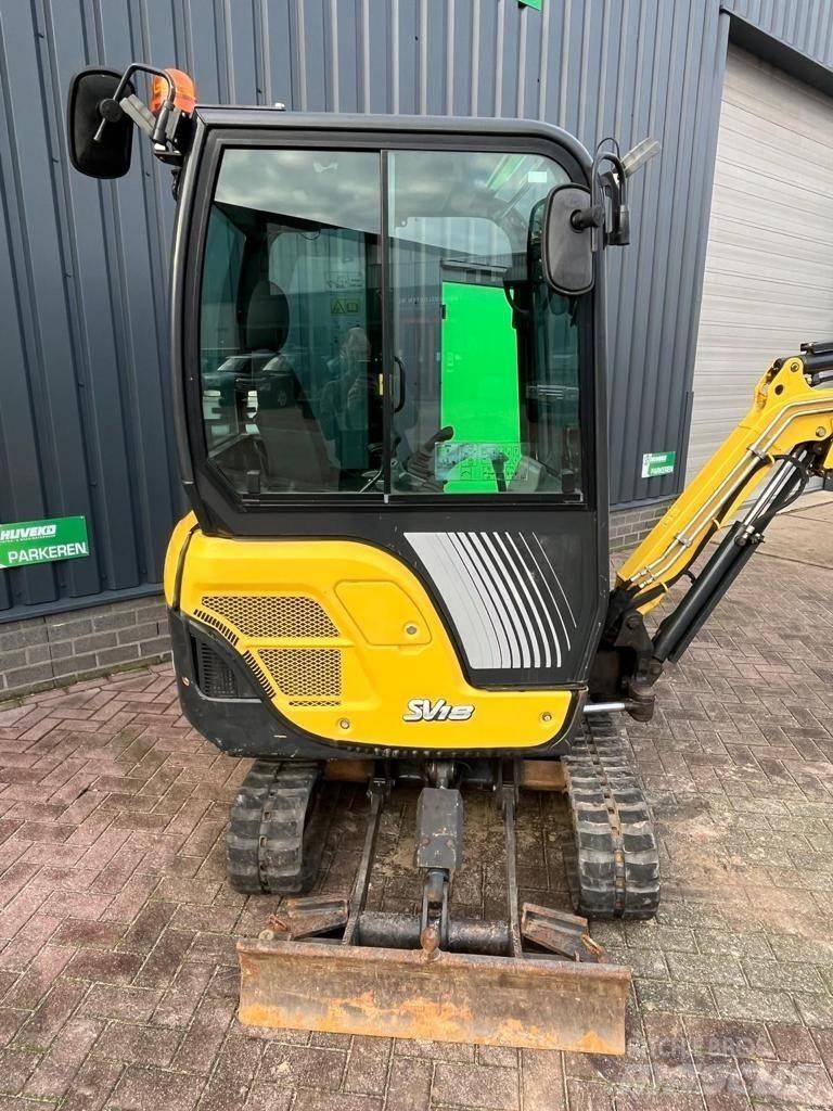 Yanmar SV 18 Mini rýpadlá < 7t