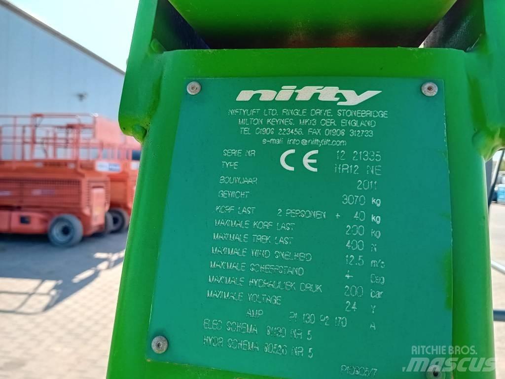 Niftylift HR 12 N E Kĺbové plošiny
