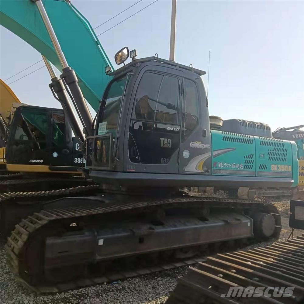 Kobelco SK350D Pásové rýpadlá