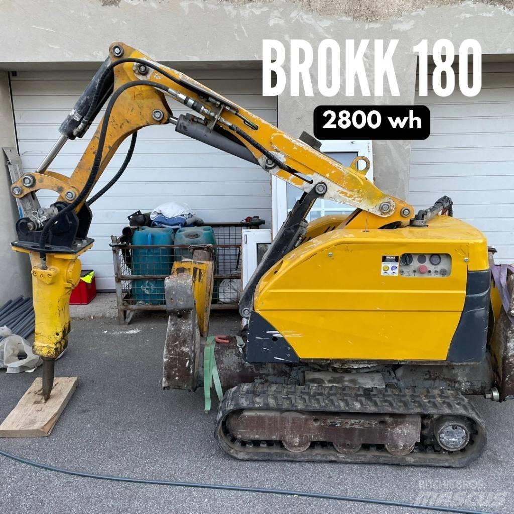 Brokk 180 Mini rýpadlá < 7t