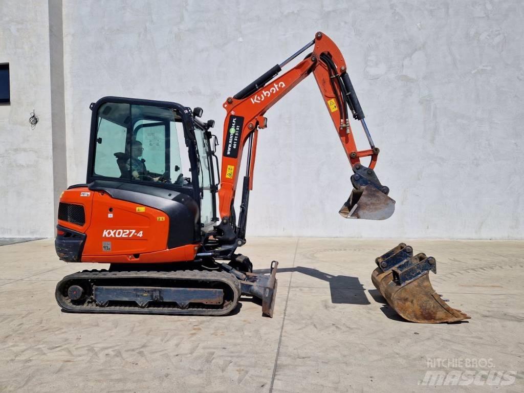 Kubota KX 027-4 M353 Mini rýpadlá < 7t