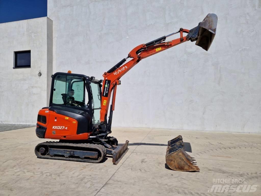 Kubota KX 027-4 M353 Mini rýpadlá < 7t