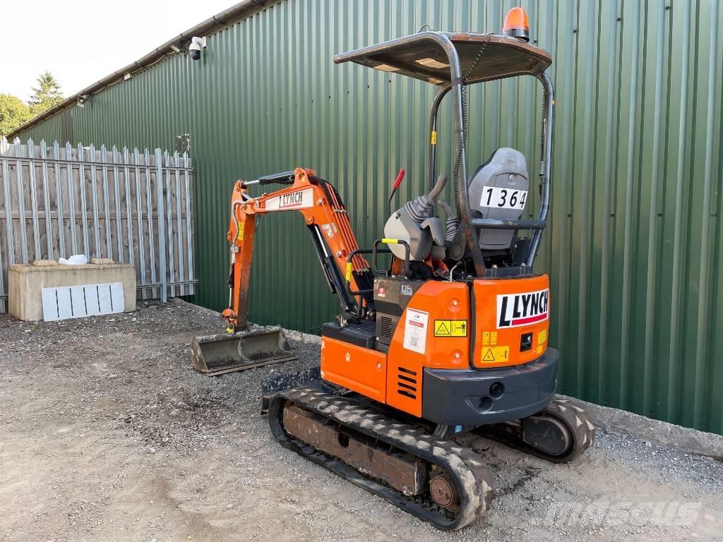 Hitachi ZX 19 U-6 Mini rýpadlá < 7t