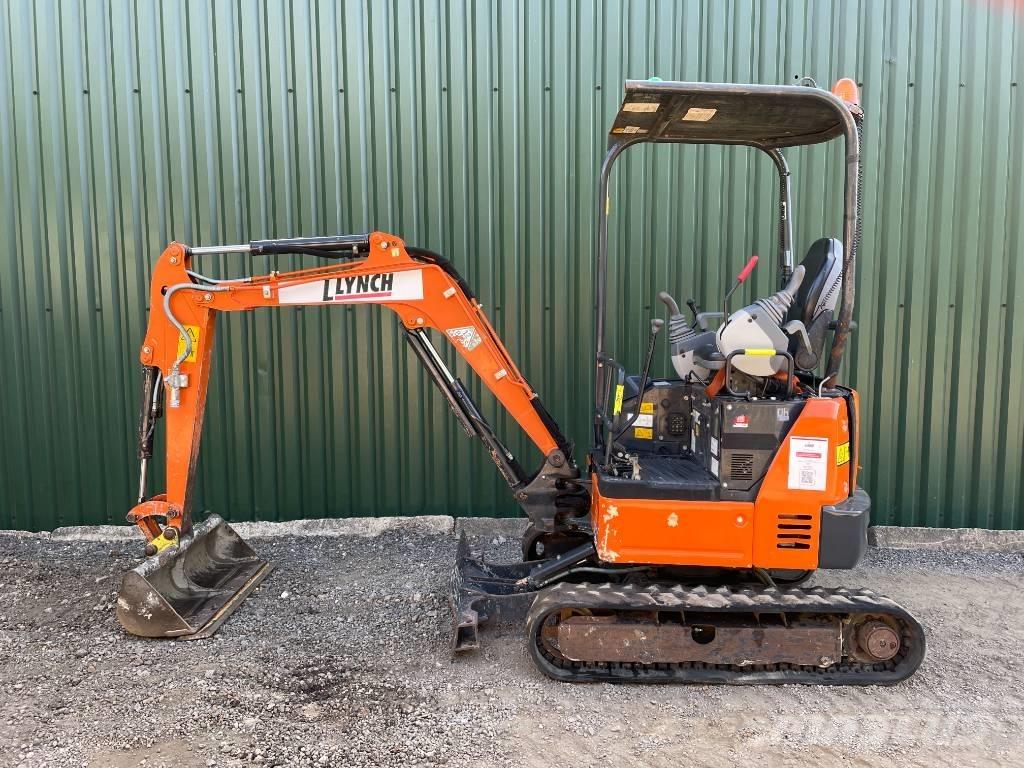 Hitachi ZX 19 U-6 Mini rýpadlá < 7t