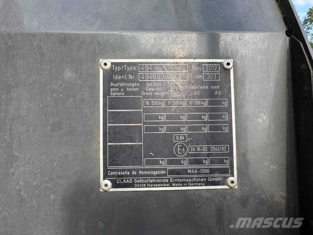 CLAAS Jaguar 930 Samochodné kosačky