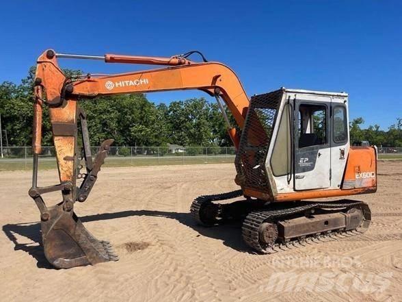 Hitachi EX 60 Pásové rýpadlá