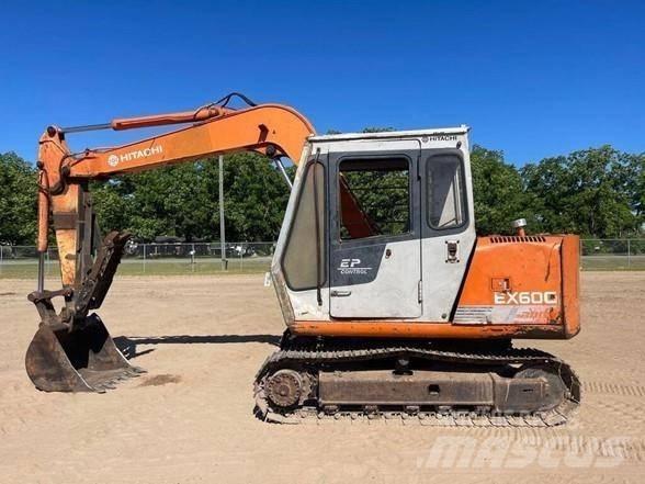 Hitachi EX 60 Pásové rýpadlá
